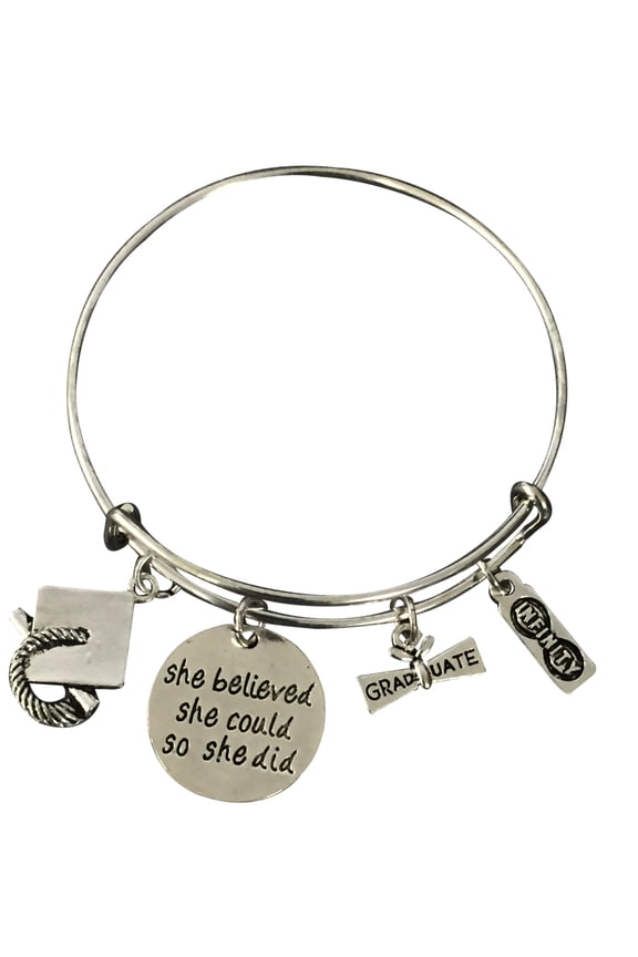 Graduation Jewelry, Class of 2017 Graduation Bracelet- Perfect Gift for Graduates