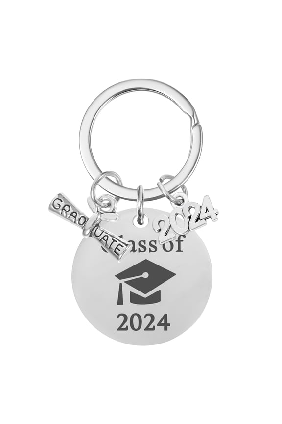 Graduation Key Chain Grad Keychain Metal Key Ring Graduation Keyring Key Hanging Ornament