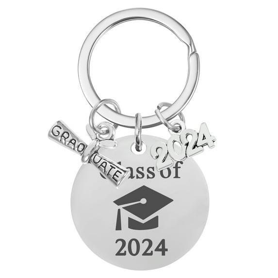 Graduation Key Chain Grad Keychain Metal Key Ring Graduation Keyring Key Hanging Ornament