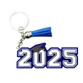 thumbnail image 1 of Graduation Keychain 2025 2025 Graduation Keychain Acrylic Cap Keyring for Students Jewelry Charmgraduation Keychain 2025 Graduation Gifts,Blue, 1 of 9