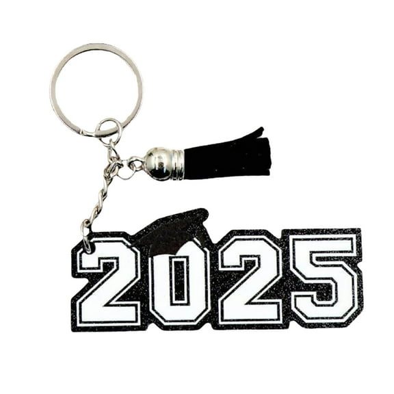 Graduation Keychain, FNGZ 2025 Graduation Keychain Acrylic Cap Keyring for Students Jewelry Charm, Graduation Keychain 2025