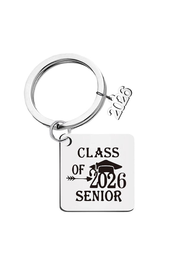 Graduation Keychain Stainless Steel Keepsake Gift For Class Of 2026 With Charm And Key Ring Perfect Graduation Party Favor And Memorial