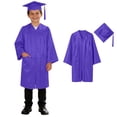 thumbnail image 1 of Graduation Kindergarten Cap Gown Set with Tassel Shiny Zipper Unisex Graduation Gown with Pockets Graduation Outfit Kids Graduation Dress for Toddlers and Children 2-13 Years, 1 of 3