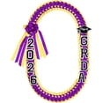 thumbnail image 1 of Graduation Leis 2026 Money Ribbon Lei Necklace, Braided Graduation Lei for Class of 2026, DIY Graduation Ribbon Necklace for High School College Graduation Ceremony Party Supplies, 1 of 8