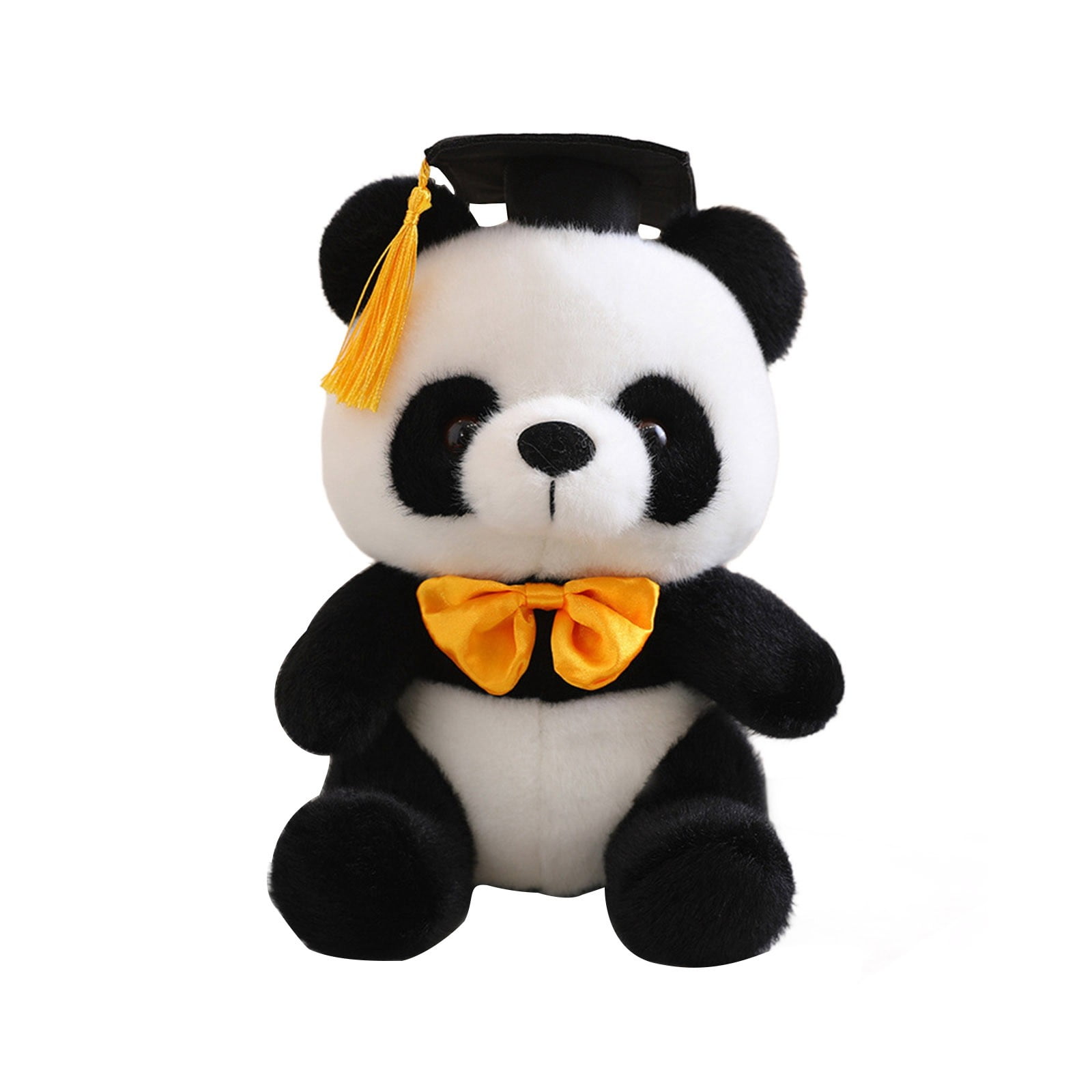 Graduation Memorial Toy Doctor Bow Panda Doll Bow Panda Toy Graduation