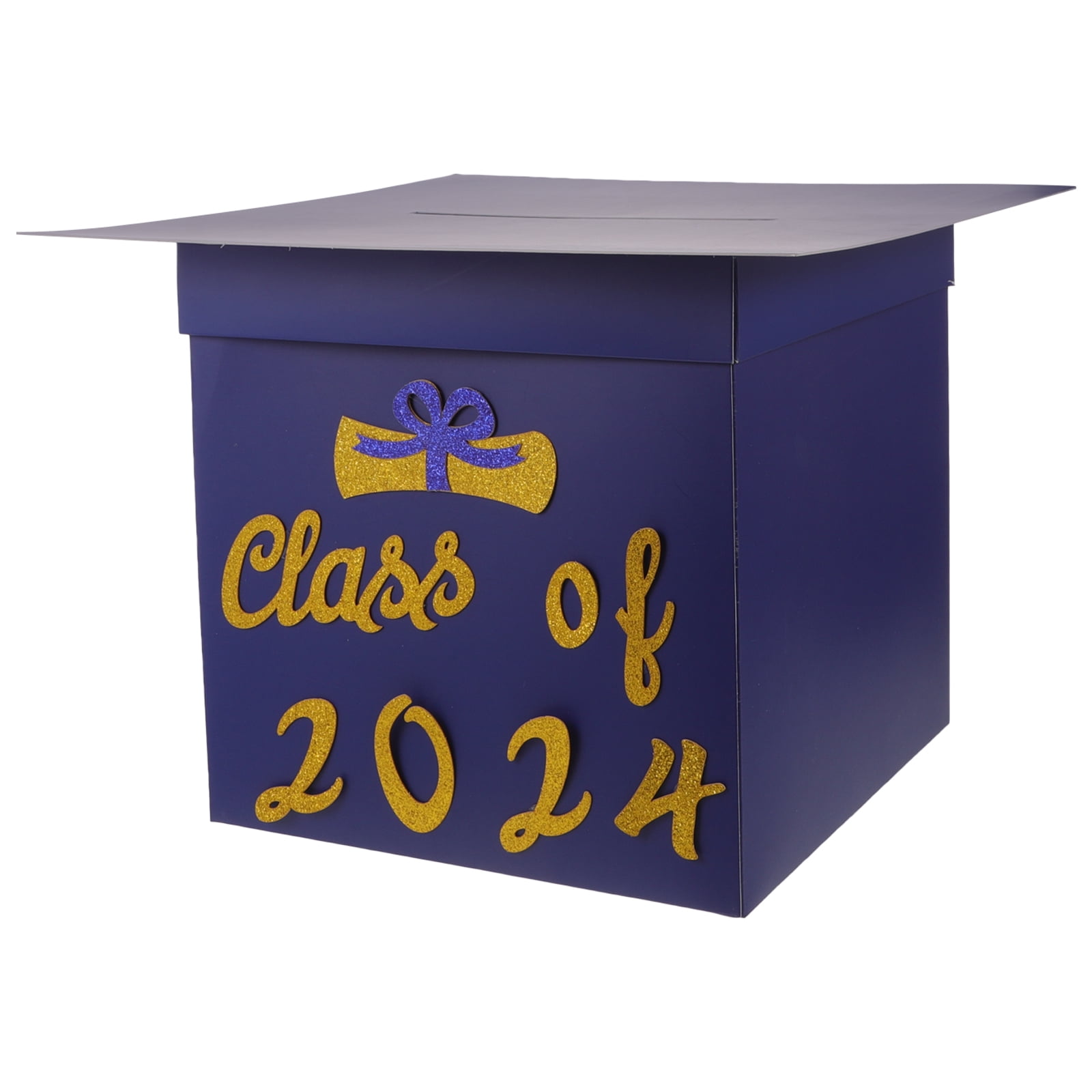 Graduation Cap-Shaped Message Card Boxes for Party Favors and Souvenirs,  Perfect Graduation Party Decorations - Walmart.com