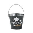 thumbnail image 1 of Graduation Metal Pails (Dz) - Party Supplies - 12 Pieces, 1 of 2