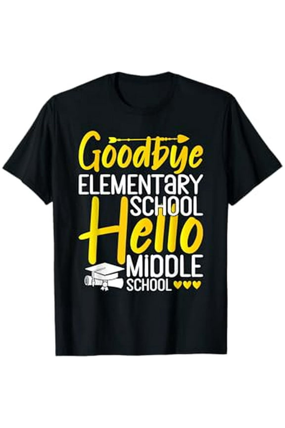 Graduation Middle School Transition Graphic T-Shirt