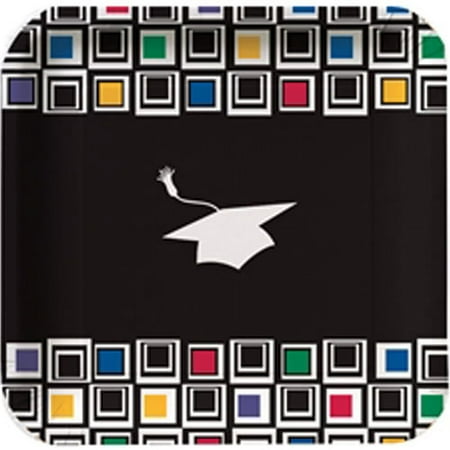 Graduation 'Mod Grad' Small Paper Plates (8ct)