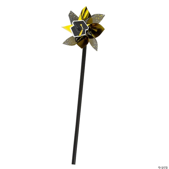 Graduation Mortarboard Pinwheels - 36 Pieces