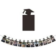 thumbnail image 1 of Graduation Ornaments Class Of 2026 Decorations Black Flash Graduation Photo Banner Kindergarten To Graduation Photo Display Banner Suitable For Grade Photos Party Decoration, 1 of 4