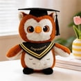 thumbnail image 1 of Graduation Owl Plush with Doctoral Cap, 9" Soft Owl Stuffed Animal Doll, Graduation Gift for Students, Academic Keepsake for Party Decor and Memory Display Gold, 1 of 6