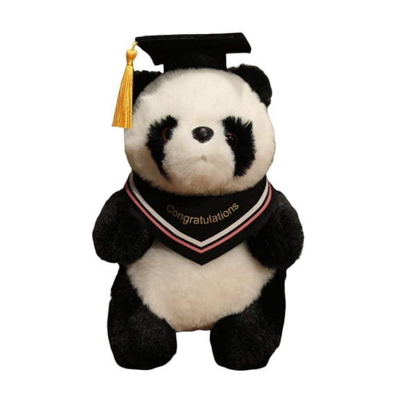 Graduation Panda Bear 7.87 Inches – Class of 2026 Stuffed Animal Plush, Preschool Graduation Gifts for Kids, Inspirational Bear Plush Toy for High School or College Grads