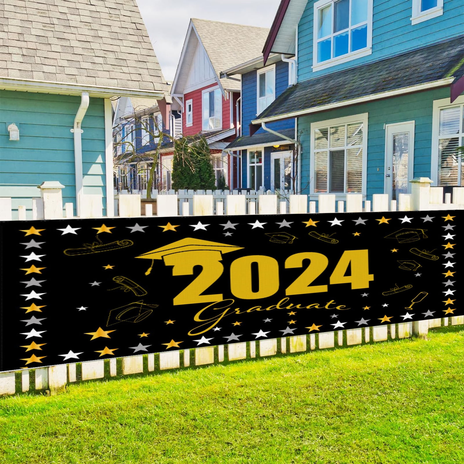 We Are So Proud Of You Banner – Class Of 2024 Graduation Decor – DIY Glitter Party Banner For High School & College Grads - View #9