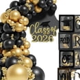 thumbnail image 1 of Graduation Party Backdrop Decorations, Gold, 1 Set Graduation Theme Party Kit,Suitable for Graduation Season Party Background Decoration, 1 of 6