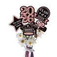 thumbnail image 1 of Graduation Party Centerpieces Decorations for Tables Class of 2026 - Glitter Double Sided Graduation Table Centerpieces Sticks for Grad Party Decor Supply 5 Pack,Pink, 1 of 6