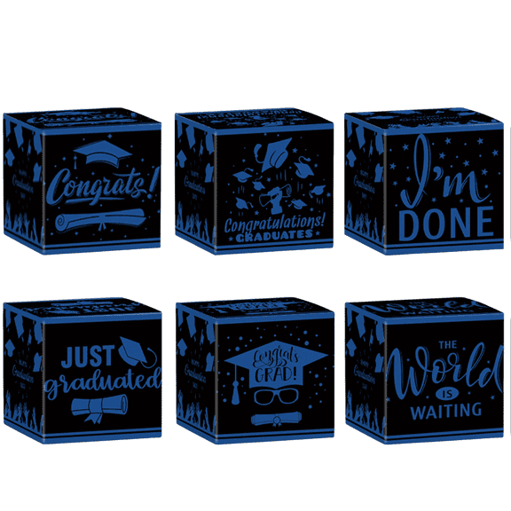 Graduation Party Decoration Candy Box Graduation Party Decoration 6-piece Set