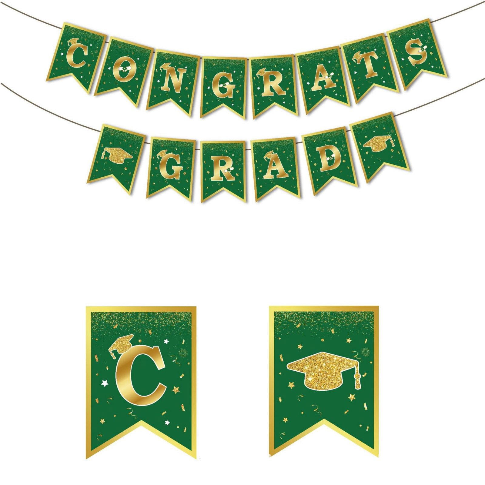 Graduation Party Decorations2026BlueandGold Graduation Photo Banner ...