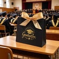thumbnail image 1 of Graduation Party Favor Bags,Graduation Gift Bags with Bow and Grad Cap Print,Treat Candy Bags for Graduation Ceremony,Desk,Office and Home Decor, 1 of 5