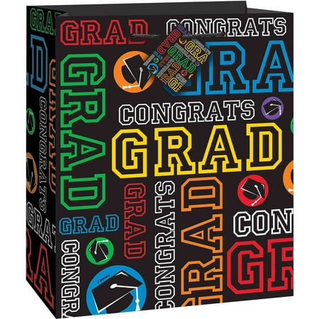 Graduation Party Gift Bag, 9 x 7 in, 1ct