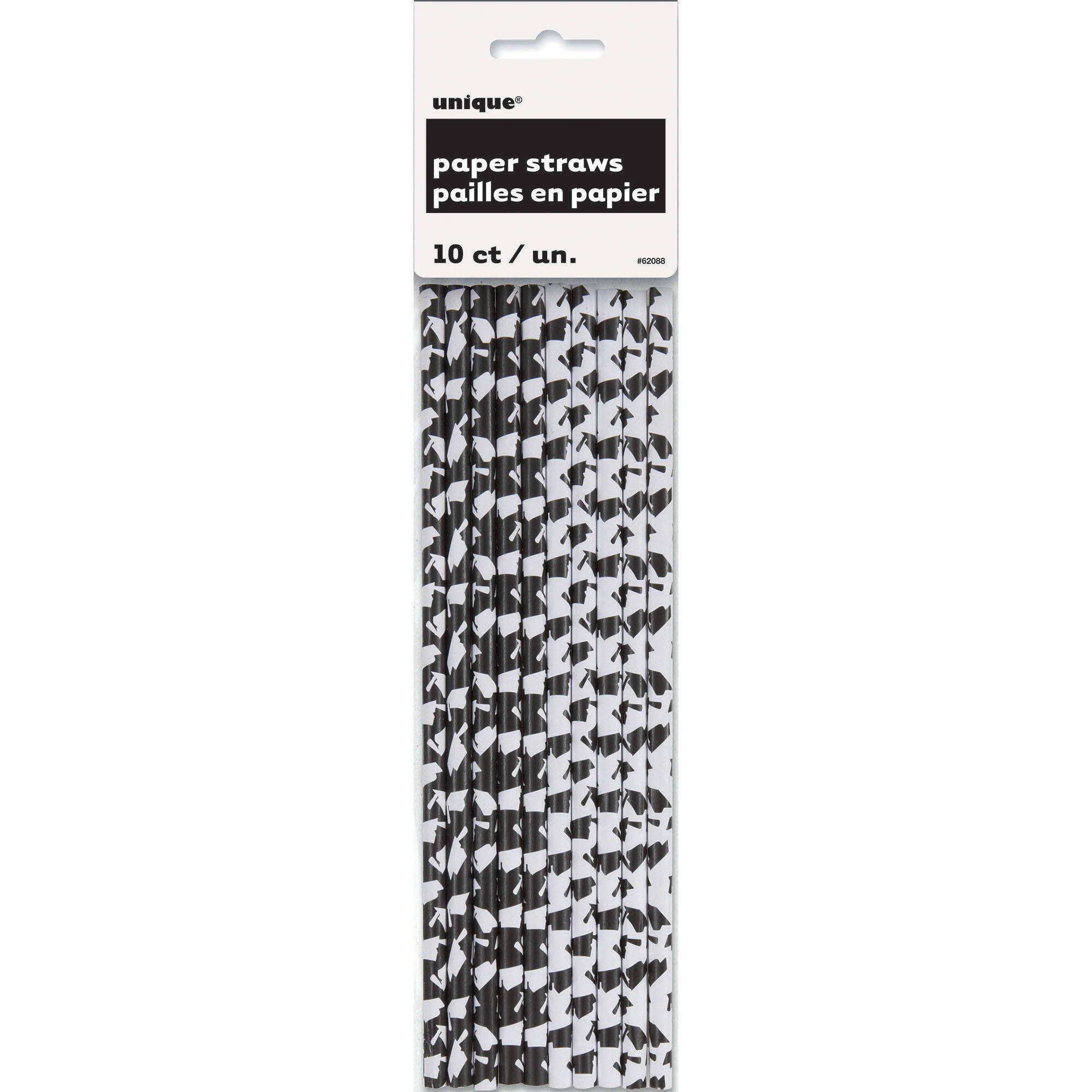 Graduation Party Paper Straws, 8.25 in, 10ct - image 1 of 2