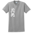 thumbnail image 1 of 2026 Senior T-Shirt Class of 2026 2K26 Graduation Short Sleeve Unisex T-Shirt Medium Sport Grey, 1 of 6