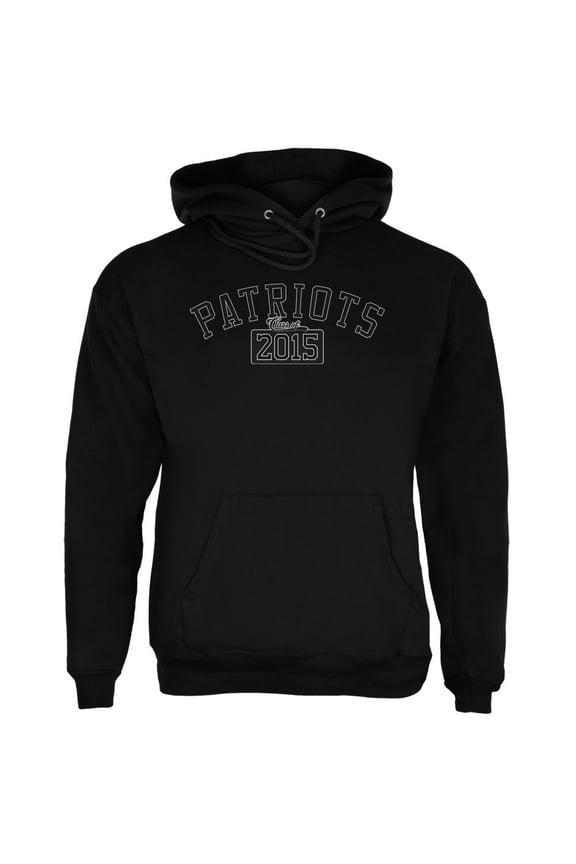 Graduation - Patriots 2015 Black Adult Hoodie - Large