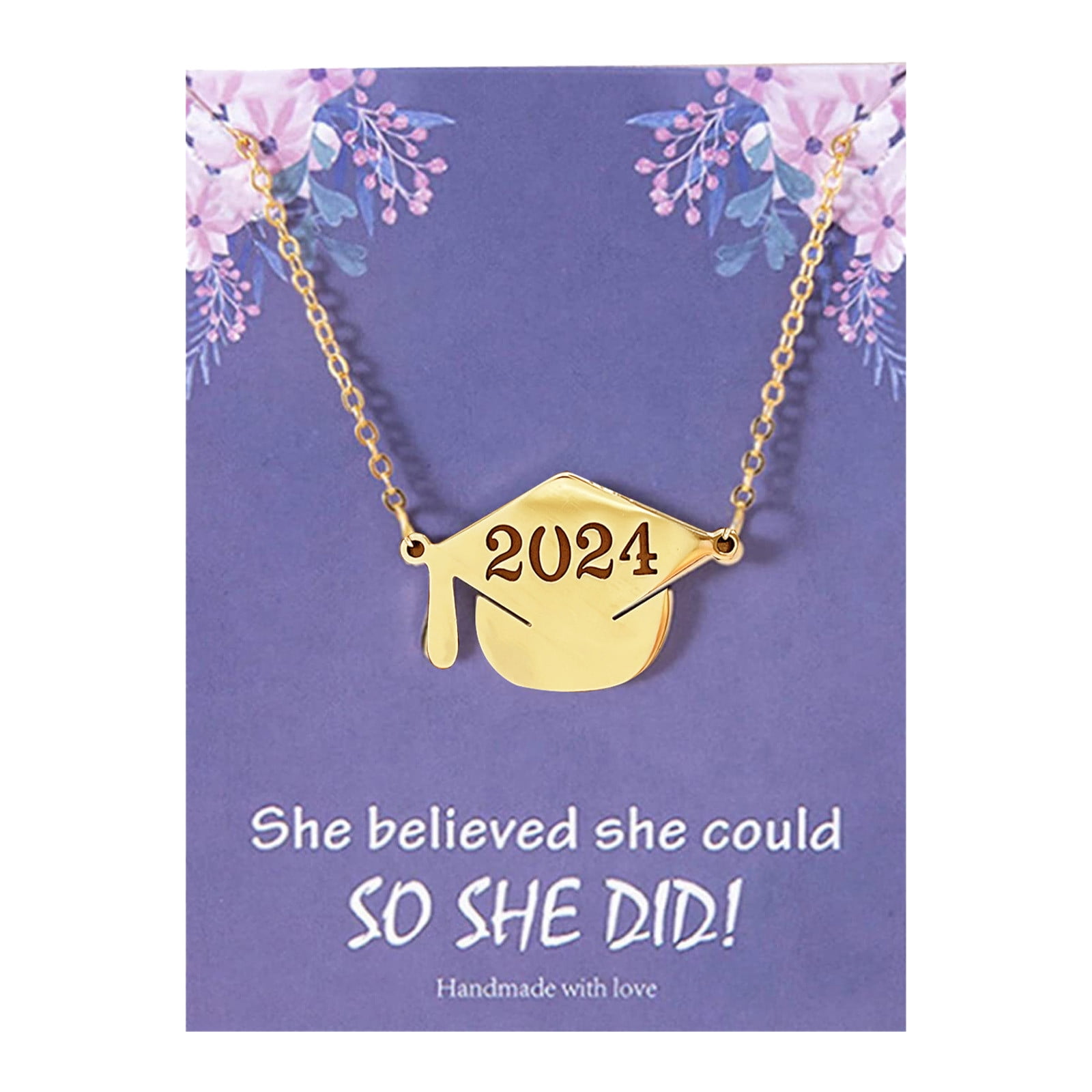 Graduation Pendant Necklace Inspiration Graduation Hat Pendant Choker