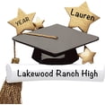 thumbnail image 1 of Graduation Personalized Christmas Ornament 2023 - Customized Free 24h – Graduation Cap/Scroll Design, 1 of 5