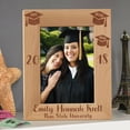 thumbnail image 1 of Graduation Personalized Wooden Picture Frame 8" x 10" Brown (Vertical), 1 of 1