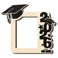 thumbnail image 1 of Graduation Photo 2026 Custom Name Wooden Picture Class Of 2026 Grad Engraved Desk For High School College Graduate, 1 of 6