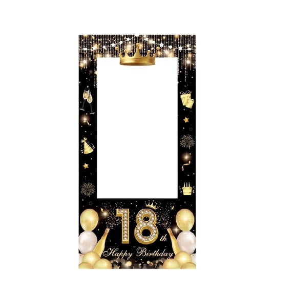 Graduation Photo Booth Background Banner Class of 2026 Ceremony Decor Custom Shape Fabric Backdrop for Party Supplies