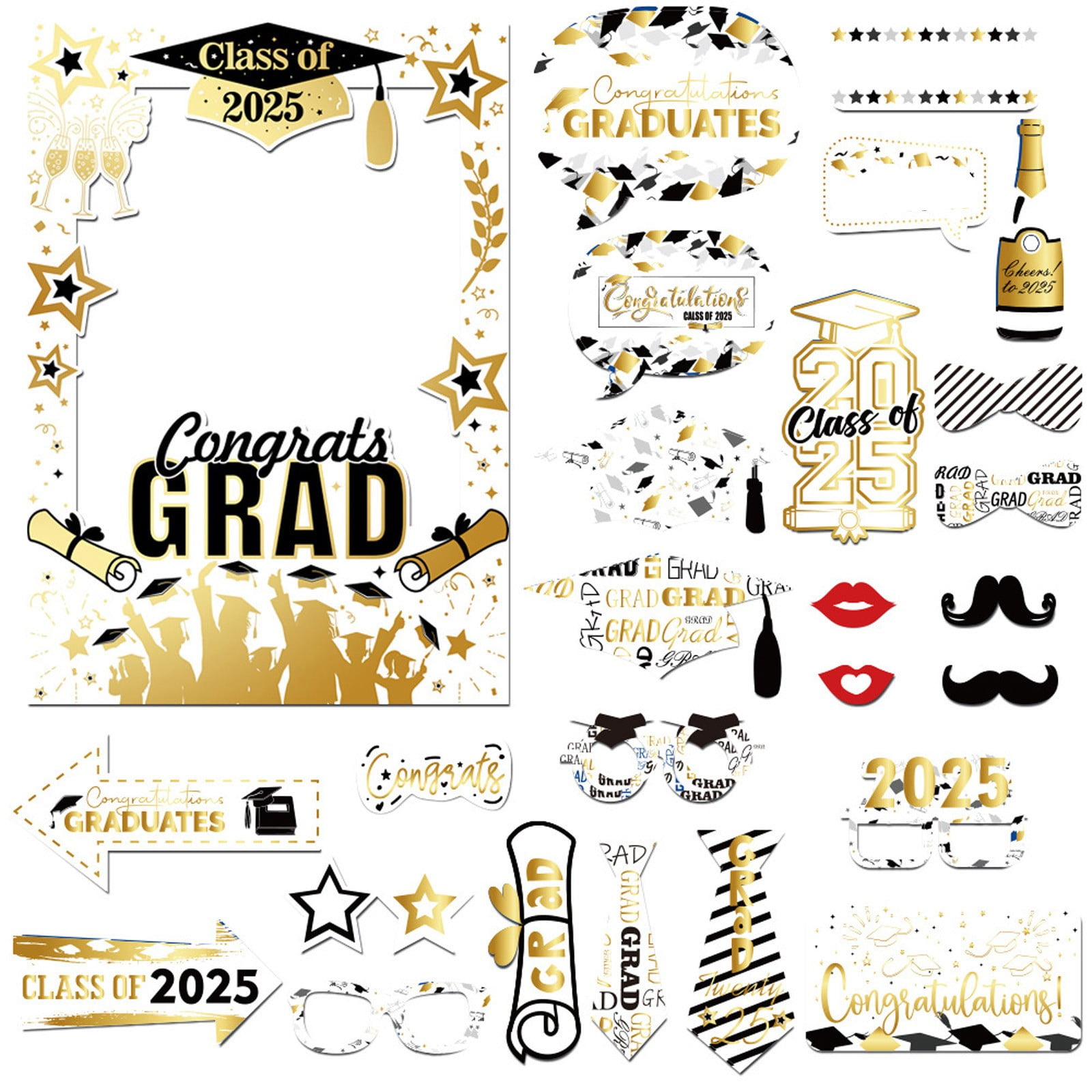 Graduation Photo Booth Frame 2025 Celebrate Your Achievement with ...