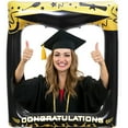 thumbnail image 1 of PartyKindom Graduation Season Photo Frame Inflatable Picture Frame Black Pvc 1Pcs, 1 of 7