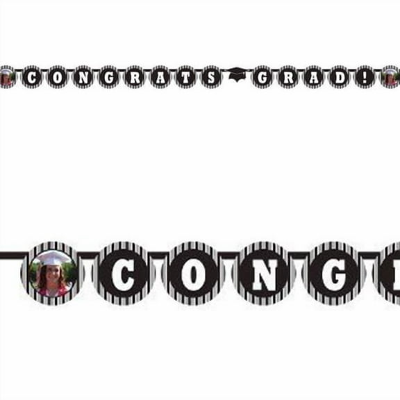 Graduation Photo Circle Banner (1ct)