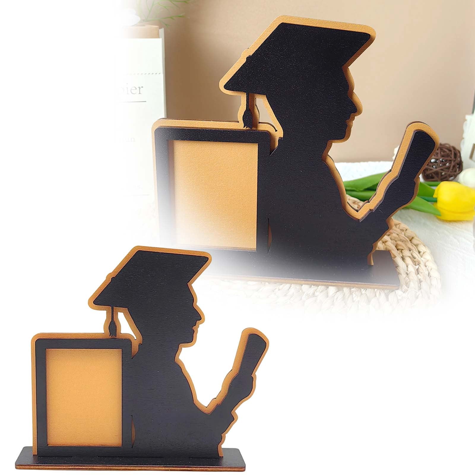 Graduation Photo Frame Wooden Display Stand Desktop Commemorative ...