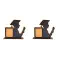 thumbnail image 1 of Graduation Photo Shadow Box Frame Holder Tabletop Design Wooden Graduation Picture Frame 7.4x6.8 Inch for Graduate Girls Boys Your Daughter Son 2026 Season 1-3PC, 1 of 8