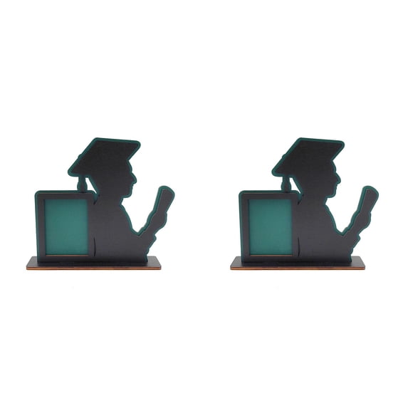 Graduation Photo Shadow Box Frame Holder Tabletop Design Wooden Graduation Picture Frame 7.4x6.8 Inch for Graduate Girls Boys Your Daughter Son 2026 Season 1-3PC
