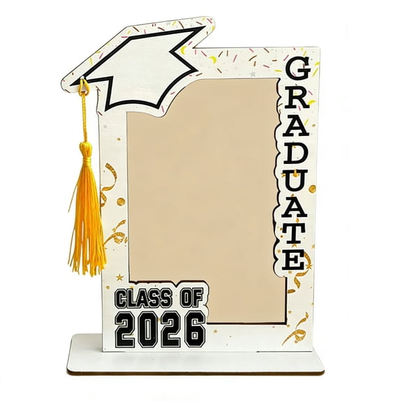 Graduation Picture Frame Class of 2026 Photo Frame With Tassels Graduation Party Gift Keepsakes Graduations Decorations