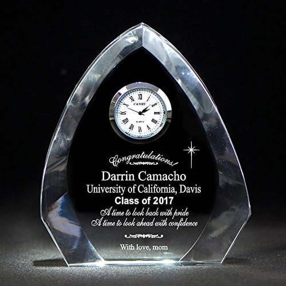 Graduation Premier Crystal Arch Clock - Walmart.com