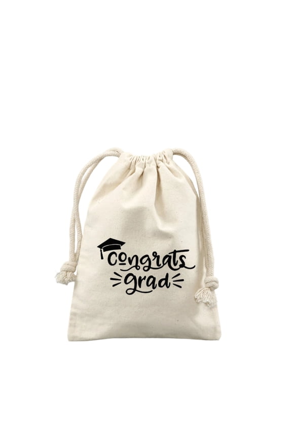 Graduation Printed Bag, Personalized Drawstring Backpack, Custom Design For Graduates, Party Souvenir Gift, One Size Fits All