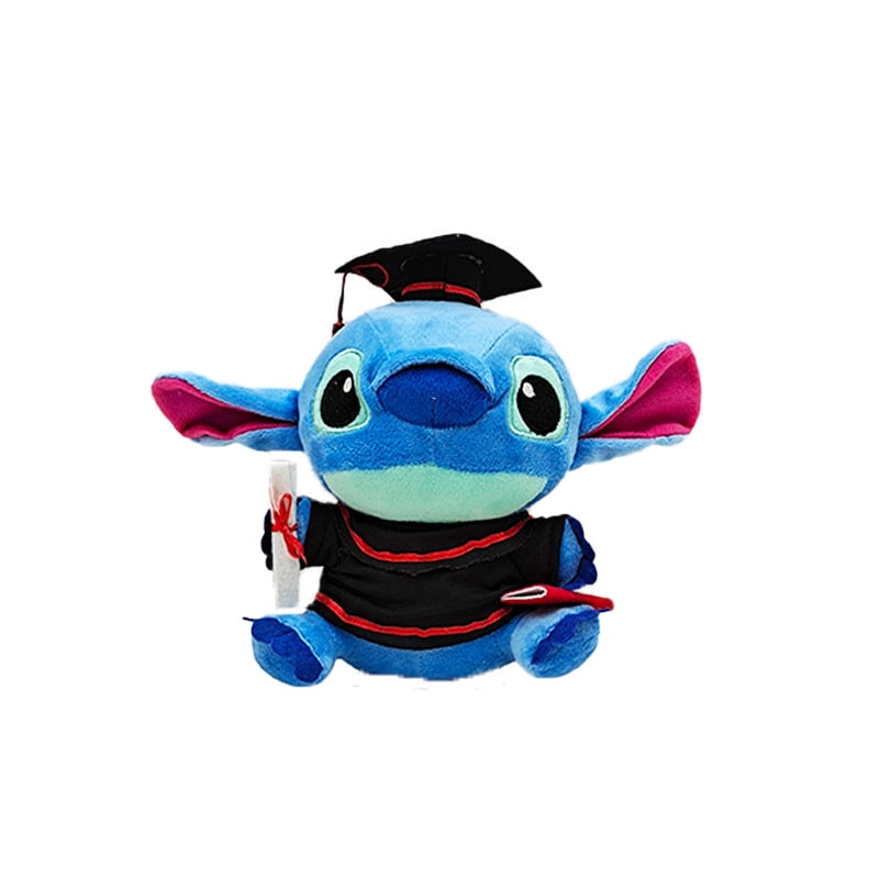 Graduation Push 2025 Cute Stitch Plush Toy Stuffed Soft Kawaii Sanrio ...