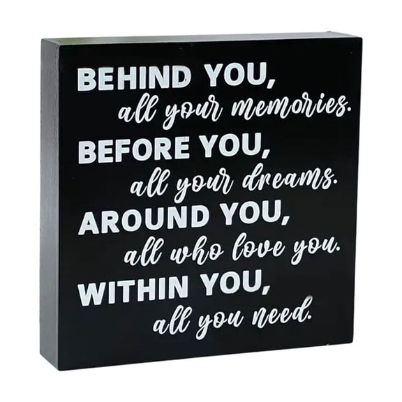 Graduation Quote Wood Box Sign Decor Desk Sign Wooden Box Home Shelf Wall Decoration for Grad Gifts
