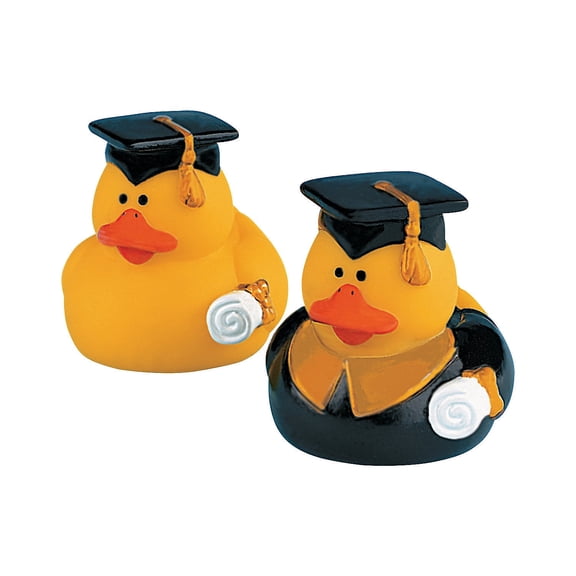 Graduation Rubber Duckies - Party Favors - 12 Pieces