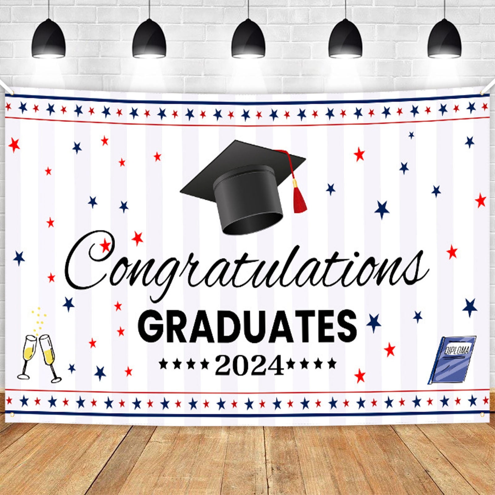 Graduation Season Background Cloth Graduation Party Decoration Party ...