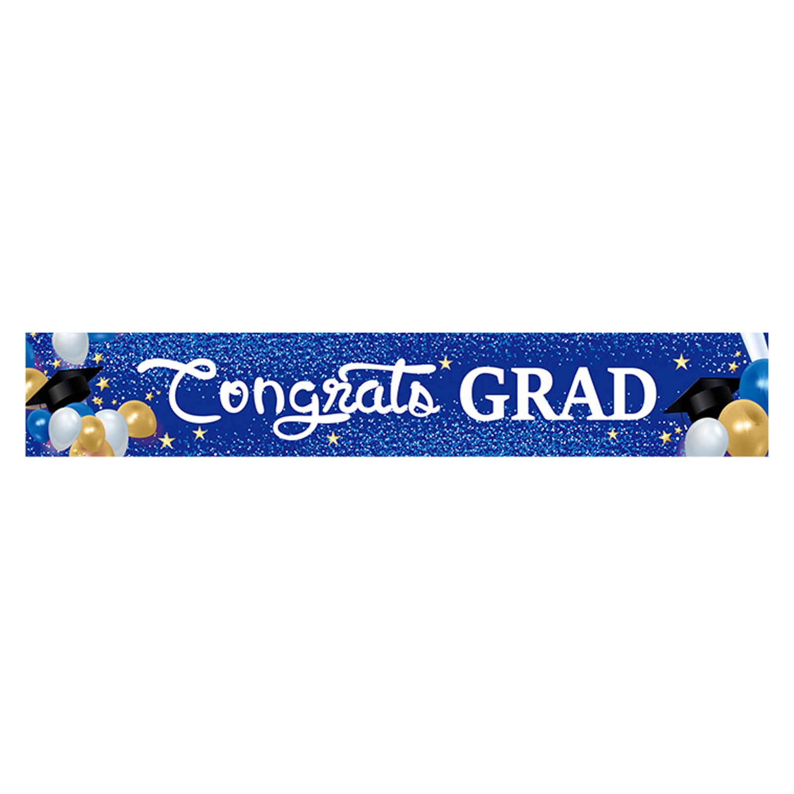 Graduation Season Banner Banner Blue And Black Color Scheme Graduation