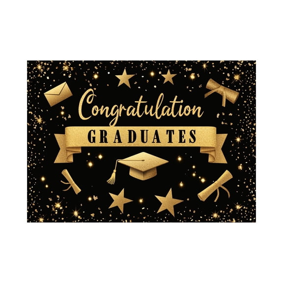 Graduation Season Banner | Unique Design Fashionable Trends Graduation Celebration Excitement To Your Graduation Photos!1