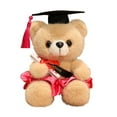 thumbnail image 1 of Graduation Season Doctoral Bear Toy | Soft, Friendly Costume with Hats, Unique Keepsake for Celebrations and Gifting, 1 of 5