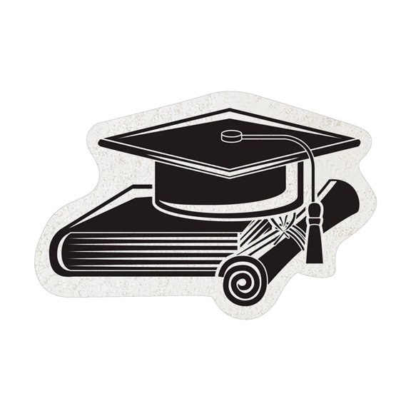 Graduation Season Front Door Mat 2025 Polyester Welcome Mat Non Slip Backing Easy to Clean Entry Mats for Indoor Outdoor Porch Home