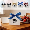 thumbnail image 1 of Graduation Season Gift Bags Party Wrapping Bags, Sturdy Paper Gift Bags Perfect for Teachers Graduation Ceremonies Parties Favors & Graduation Holiday Gift Packaging Supplies, Black, 1 of 6